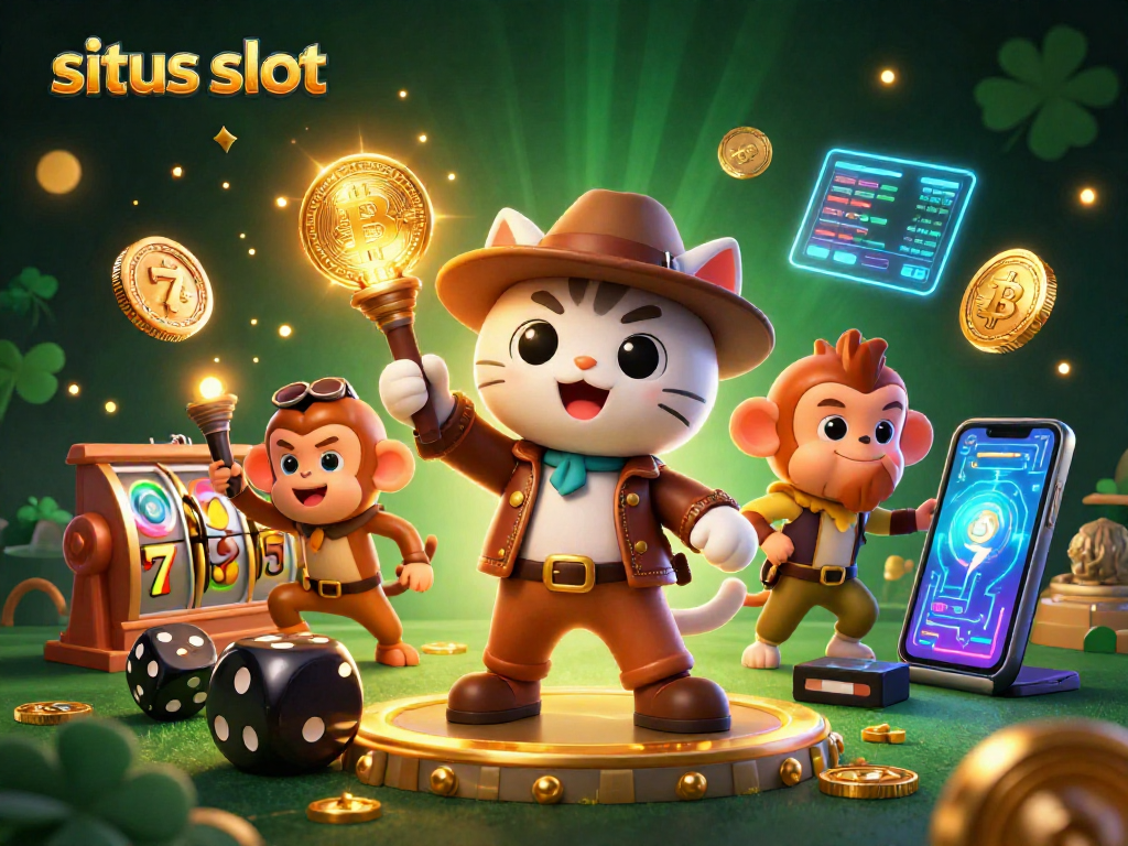 Menang besar di situs slot dengan penemuan artefak kasino oleh kucing arkeolog dan monyet.