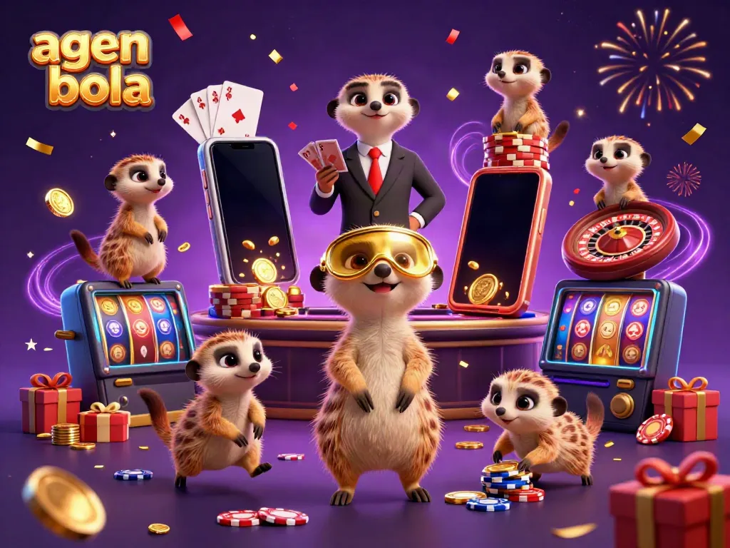 Experience thrilling action with agen judi bola as meerkats dominate the casino world!