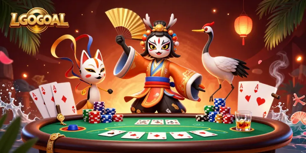 Engage players with LGOGOAL and experience the thrill of a vibrant casino atmosphere.