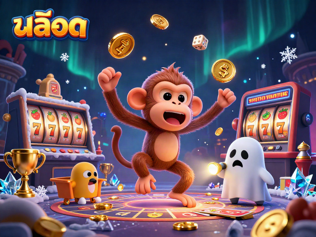 สนุกกับเกมสล็อตแบบ 3D กับสัตว์ประหลาดและสัญลักษณ์ทองคำ