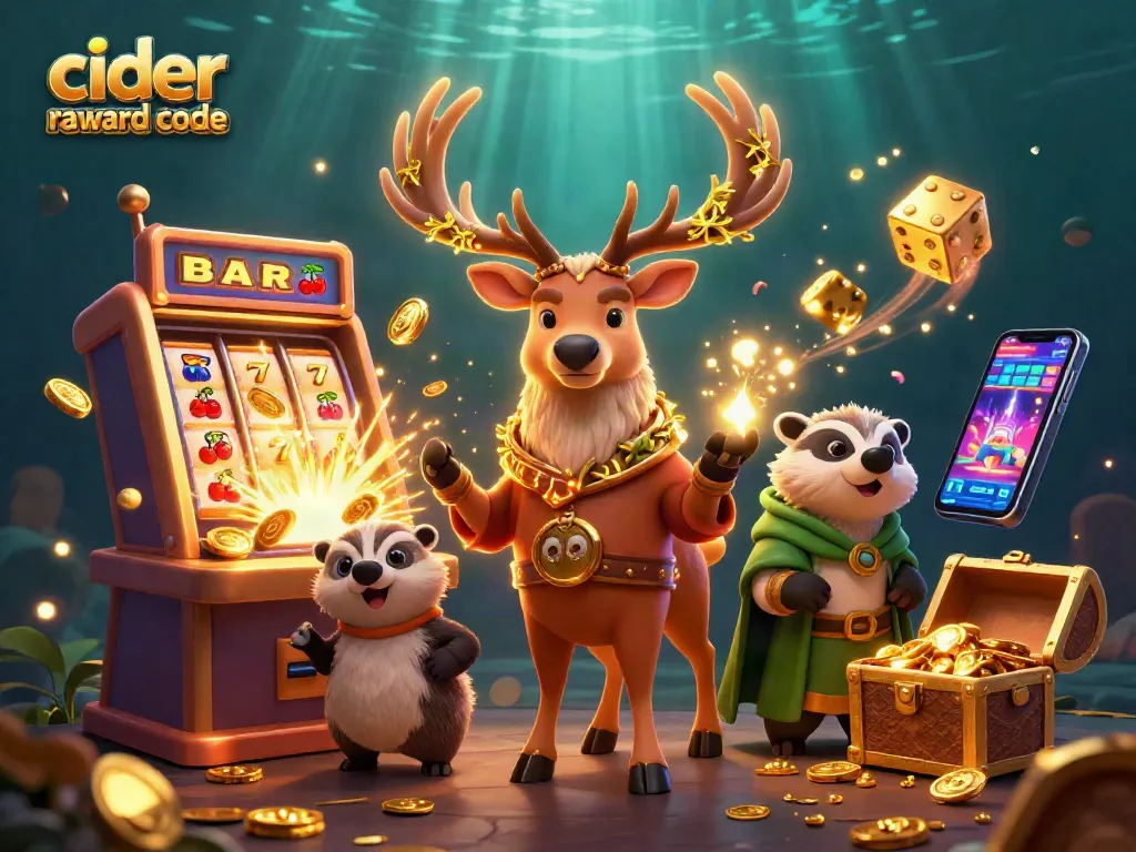 Use the cider casino reward code to unlock bonuses while enjoying a colorful casino game experience.