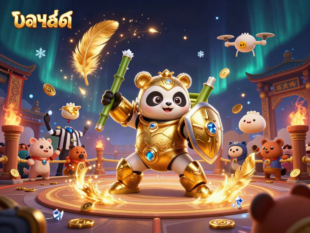 Engage in thrilling sports betting with บอลสด experience showcasing a vibrant 3D arena scene.