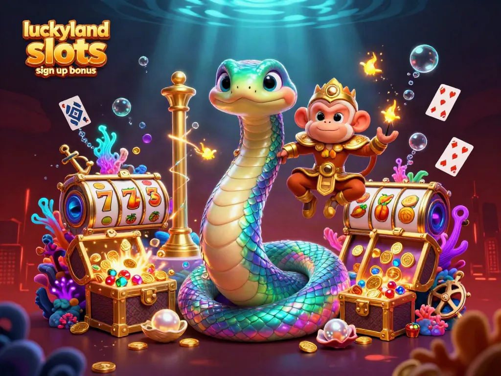 Claim your luckyland slots sign up bonus with vibrant games, gold coins, and exciting features.