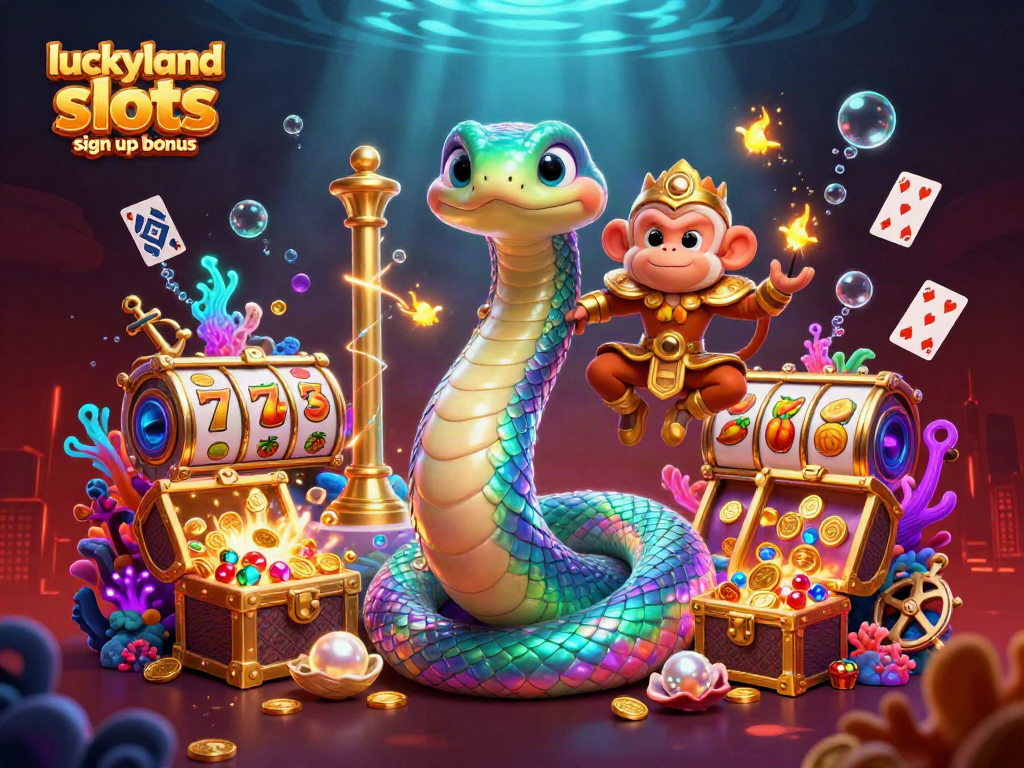 Claim your luckyland slots sign up bonus with vibrant games, gold coins, and exciting features.