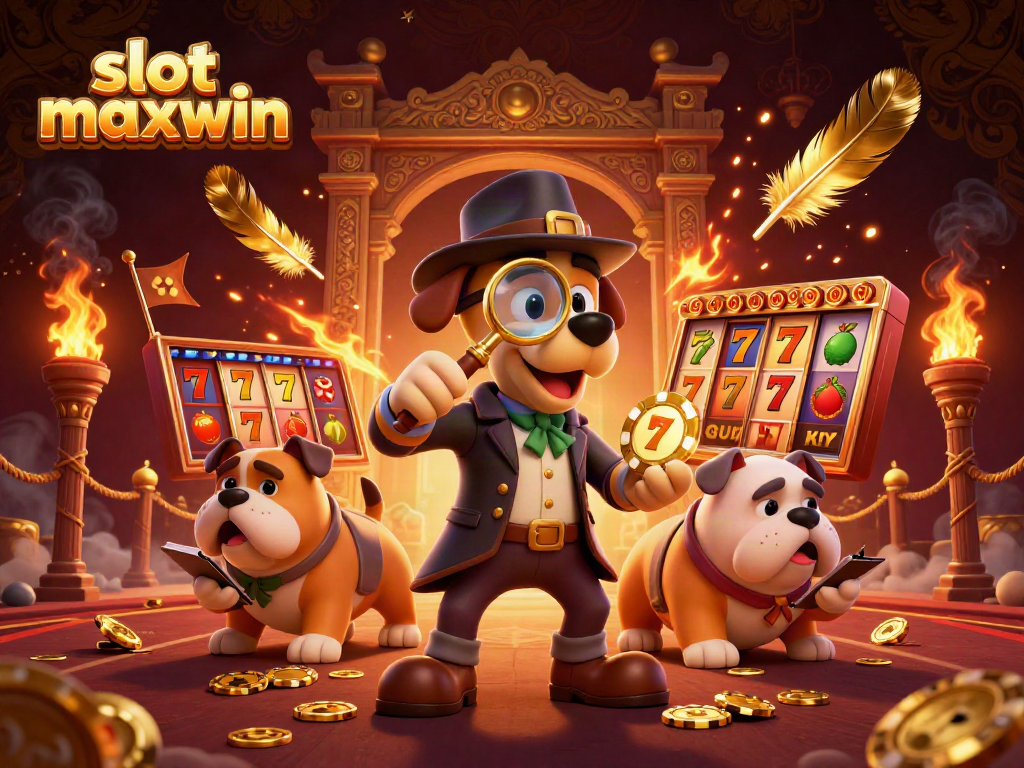 Engage in the thrilling world of slot maxwin with a detective reveling in riches and mystery.